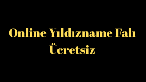 Online Yıldızname Falı Ücretsiz